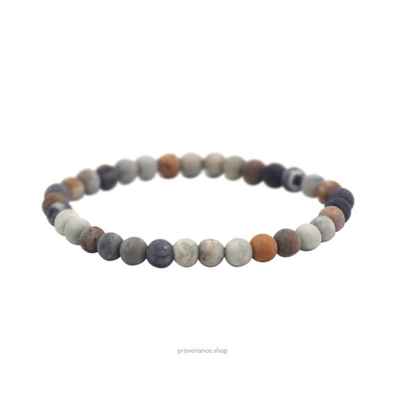 🔴 Bracelet - Matte Picasso Jasper 6mm. - Picture 1 of 1